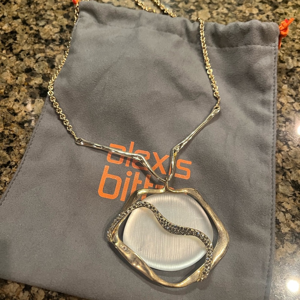 ALEXIS BITTAR STATEMENT PENDANT NECKLACE